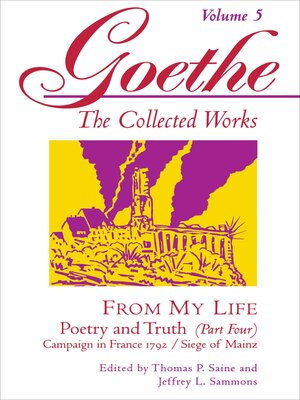 cover image of Goethe, Volume 5